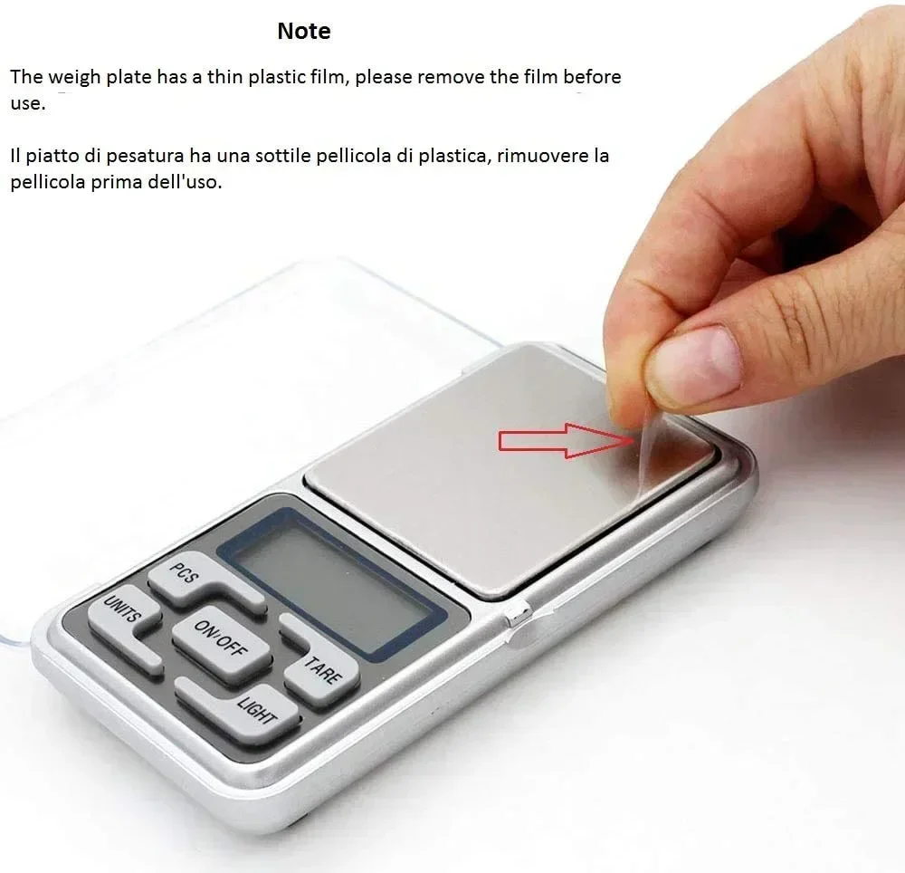 Jewelry Backlight 100/200/300/500g For Weight 0.01/0.1g Gram Mini High Accuracy Electric Scale For Digital Kitchen Pocket