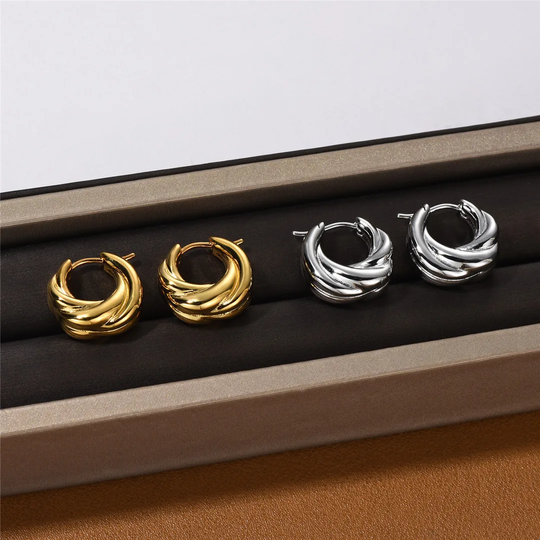 

Французские Винтажные серьги-гвоздики с жареным тестом, женский роскошный дизайн, изысканная модная простая Высококачественная Очаровательная бижутерия высшего качества