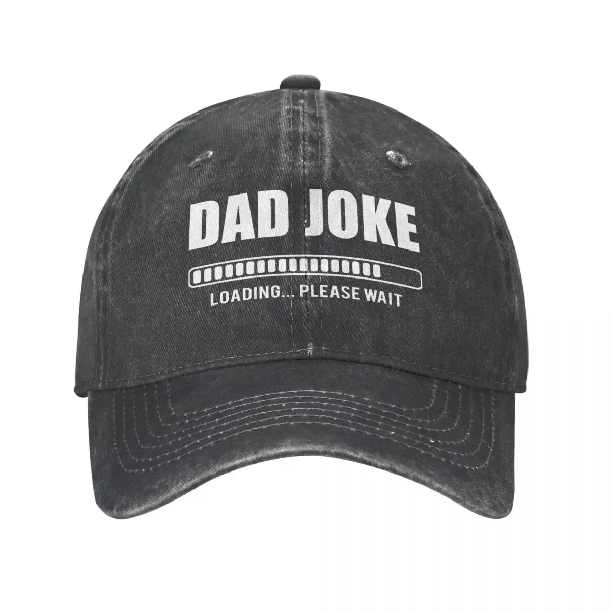 

Casual Dungaree Dad Joke Loading Bad Pun Baseball Cap Women Spring Autumn Snapback Hats Grandpa Daddy Cap Hats