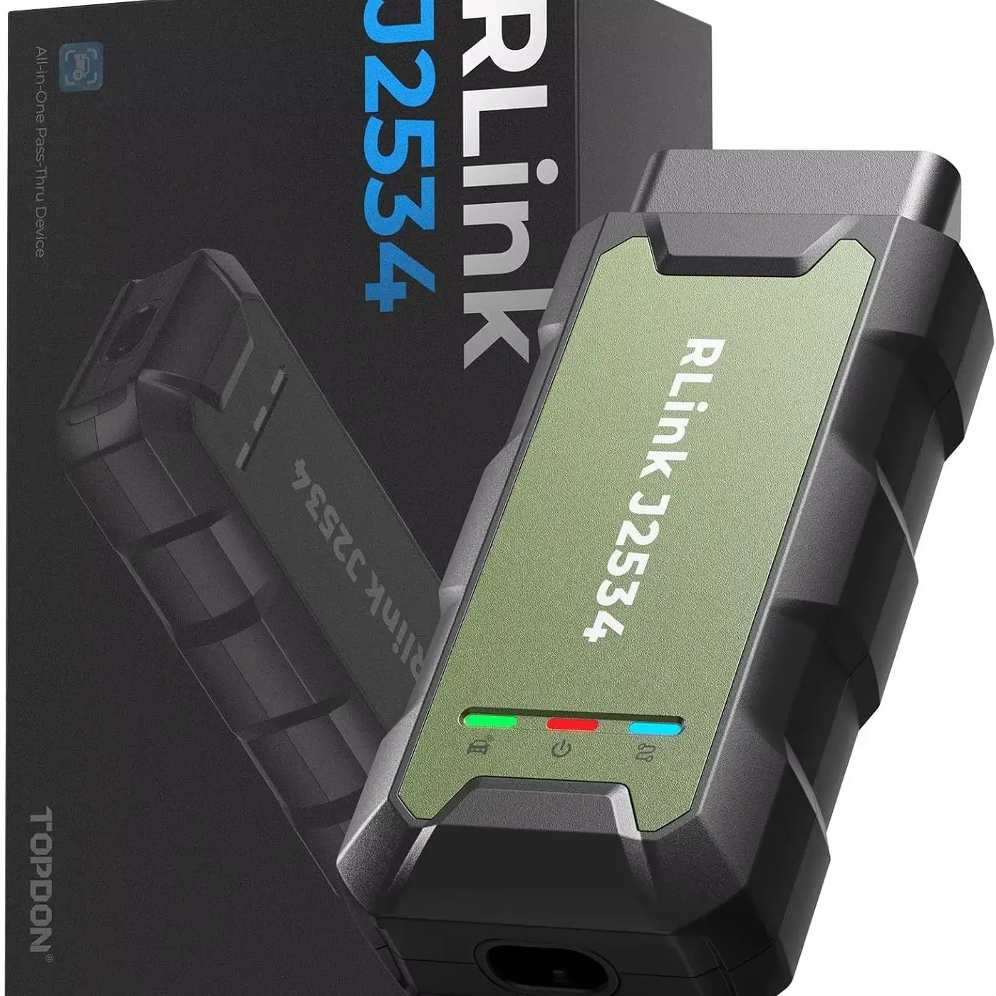 TOPDON RLink J2534 Pass-Thru-Programmiergerät OEM-Diagnosewerkzeug unterstützt CAN-FD/DoIP/J2534/D-PDU 18+ Marken für Autoreparaturen