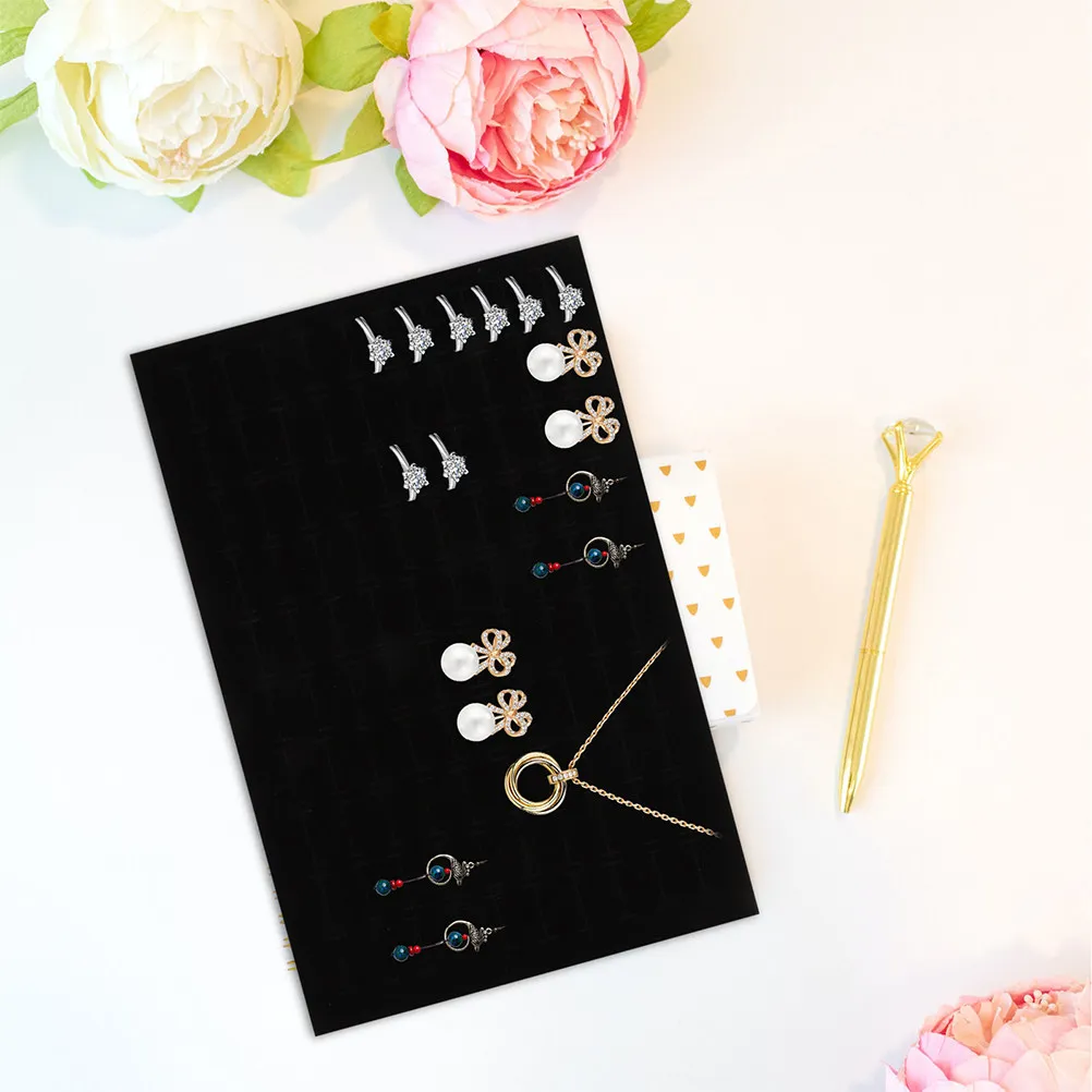 10Pcs Jewelry Storage Box Sponge Pads Ring Holders Earring Insert Display Tray Jewelry Display Sponge Insert Holder Mat