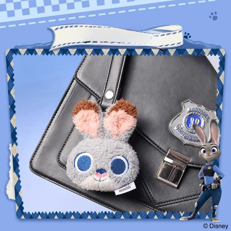 

Disney Zootopia Judy Hopps Plush Keychain - Cute Soft Stuffed Animal Hanging Charm for Bags, Backpacks, Kids Gift