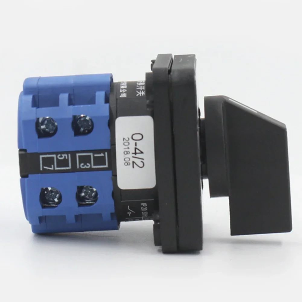 

Changeover Switch Rotary Cam Type 5 Positions 4 Terminals for LW2620 for Motor Control and Circuit Equipment Voltage 660V 20A