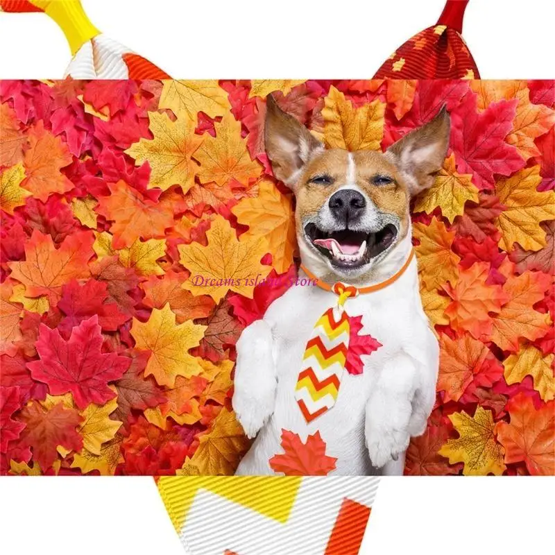 PET NOCKLACE Necktie Bow Tie Tie Portable Collar สำหรับ Dog Hx6c