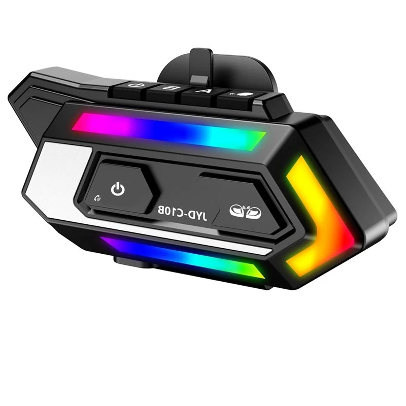 Superior-Cycling Helmet Bluetooth 5.4 Headset RGB Waterproof