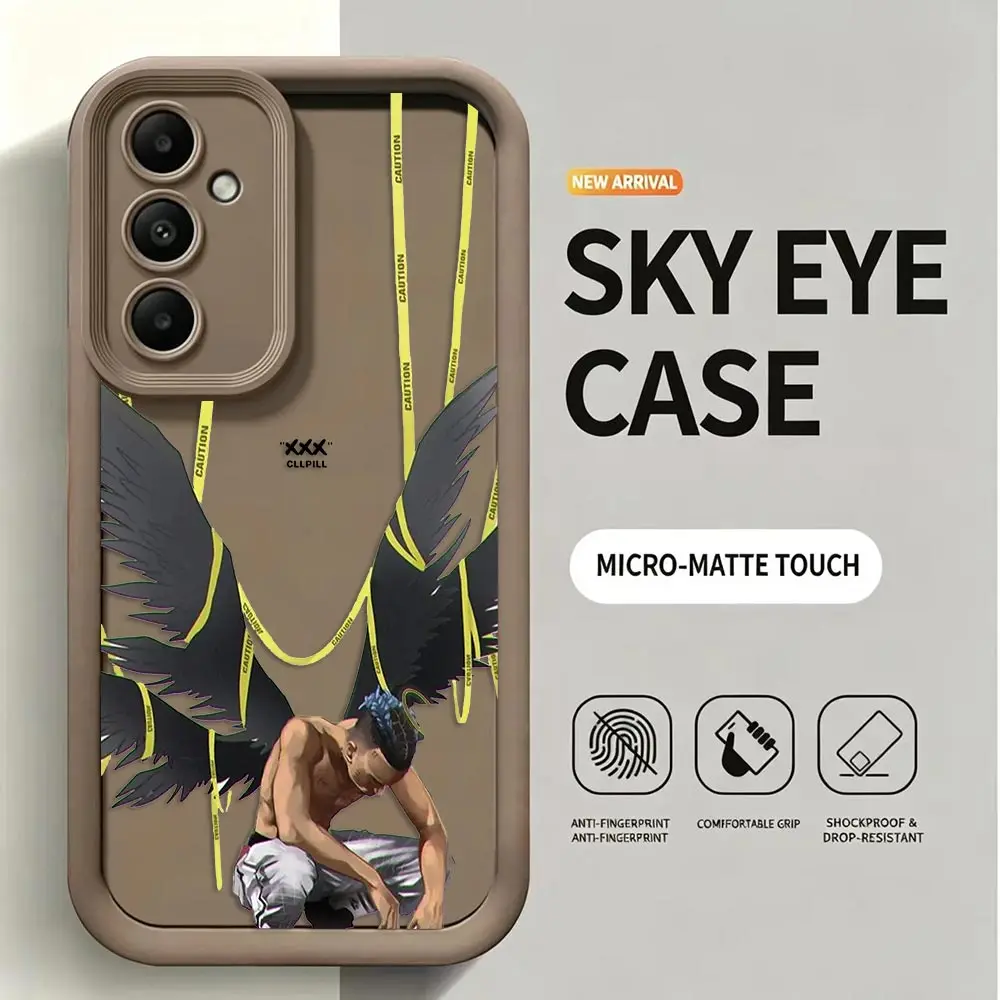 Phone Case For Samsung Galaxy S26 S25 S24 S23 S22 S21 FE S20 ULTRA PLUS 5G Case Shell Funda Cover Stream X-XXXTentacion-n Yung