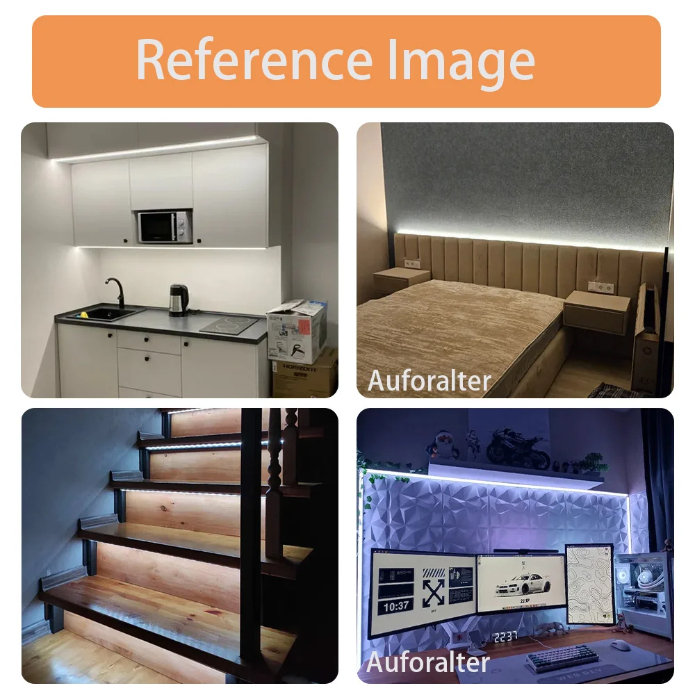 2-30 قطعة/الوحدة LED الألومنيوم الشخصي 0.5 متر/القطعة U/فولت/ث شكل الزاوية ل 5050 2835 LED قطاع مصباح بار قناة حامل غطاء أبيض/أسود