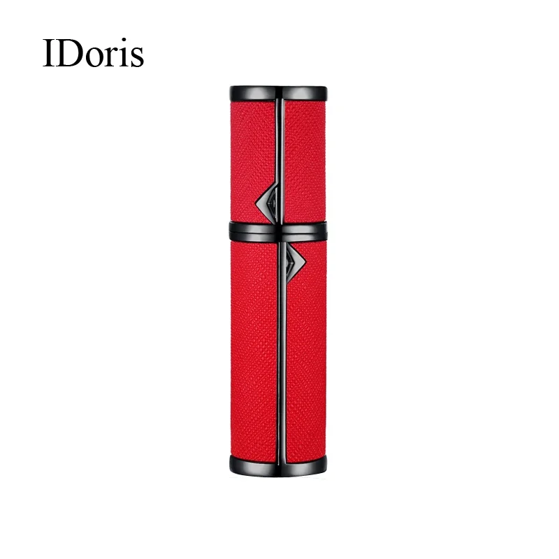 IDoris 2PC 5ml Parfum Spray Fles Draagbare Hervulbare Glazen Fles Lege Cosmetische Containers Reizen Aluminium Parfum Verstuiver