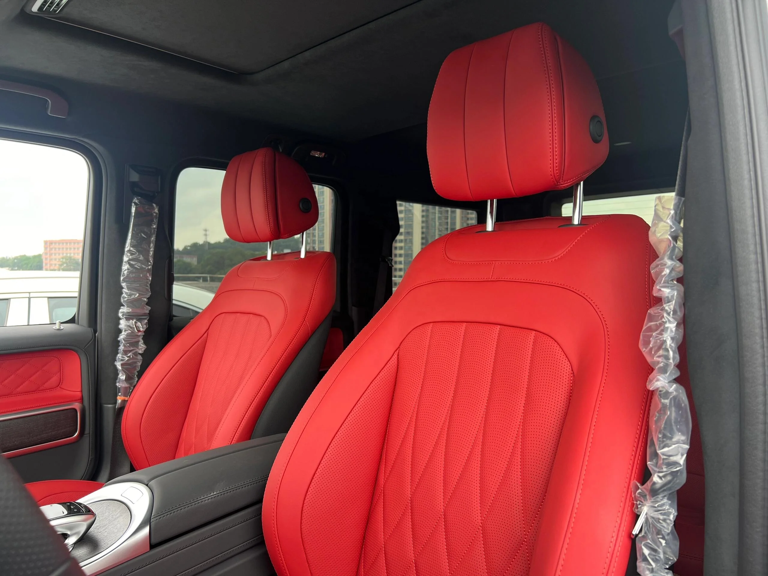 

Customized Benz G Class G500 W463 W464 G63 G65 Amg Car Luxury Seat Cover Nappa Leather Material