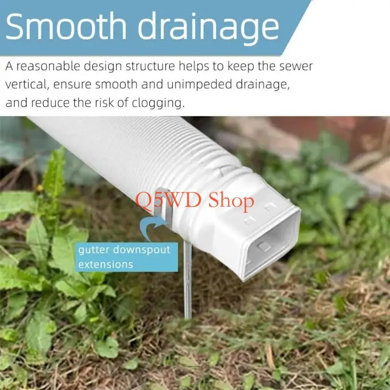 q5wd-2pcs-gutter-downspout-holder-stable-stand-adjustable-gutter-extension-bracket-outdoor-rain-gutter-stake-enduring