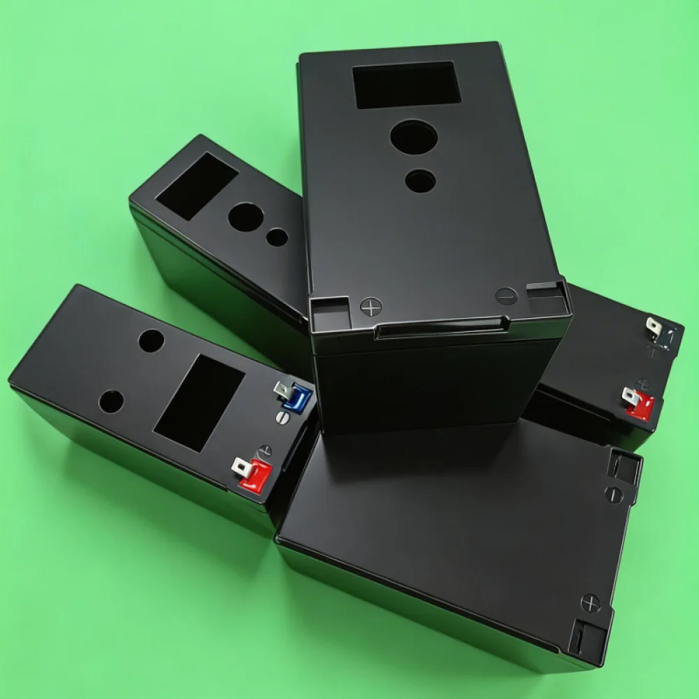 Durable Plastic Case For 12V 7AH Lithium Battery Assembly Protection Box For Toy Vehicle Drone Maintenance Parts