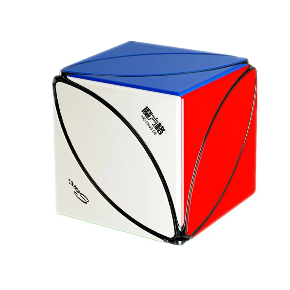 QiYi IVY Cubo magico Foglie d'acero Cubi per bambini Puzzle Giocattoli Cubi magici per bambini Bambini Compleanno Regali di Natale