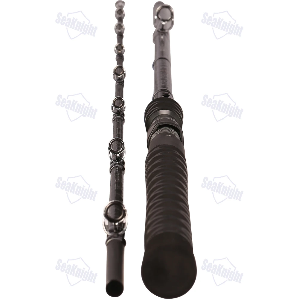 2022 SEAKNIGHT UNBREAKABLE LEI Qiang UBC 762XXH UBC 802XXH 2 seções Vara de pesca de alto carbono Design super super rígido e leve para Long Shoting Peixes ferozes