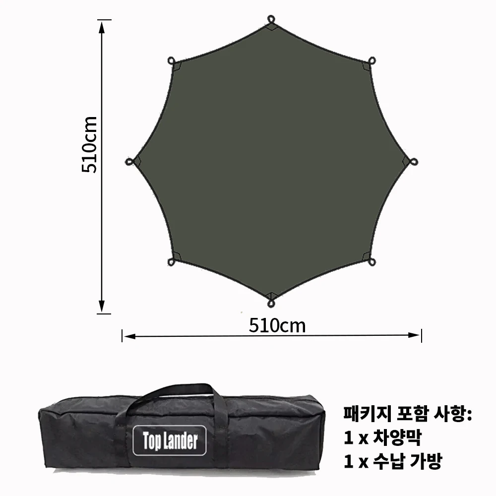 only green tarp