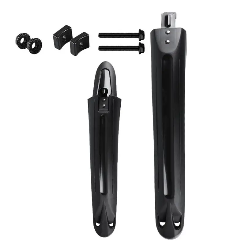 Front And Rear Mud Guard Cycling Modification Front Rear Mudguard Perfect Fit Widened Cycling Mudguard For City Commuting Long