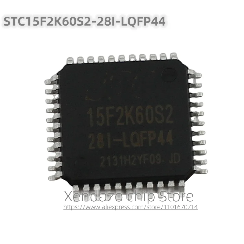 5pcs/lot STC15F2K60S2-28I-LQFP44 STC15F2K60S2-28I STC15F2K60S2 LQFP44 package Microprocessor chip