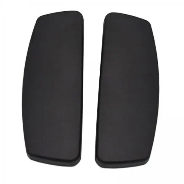 Office Chair Armrest Arm PP Replacement 24.5x7cm Black Pads for Computer Chair Gaming Chair and Swivel Chair