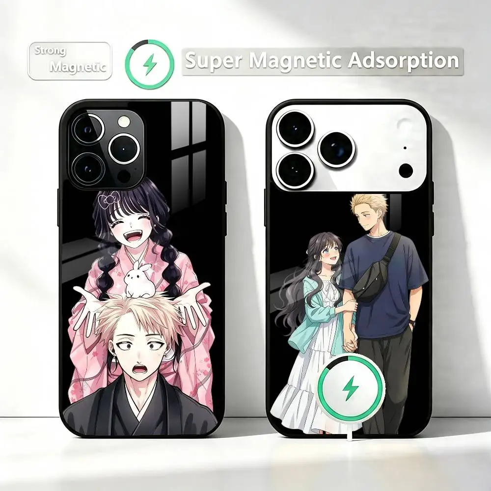 K-Kaoru Hana wa Rin to Saku  Phone Case For iPhone17,16,15,14,13,12,11 Plus,Pro Supports Magnetic Wireless Charging