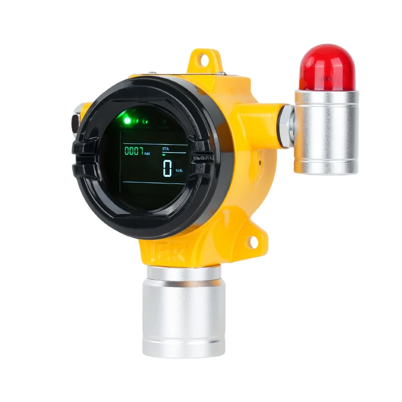 Industrial Toxic Gas Detector High Accuracy Fixed O2 H2S CO2 PH3 NH3 ETO H2O2 HCL Gas Detector