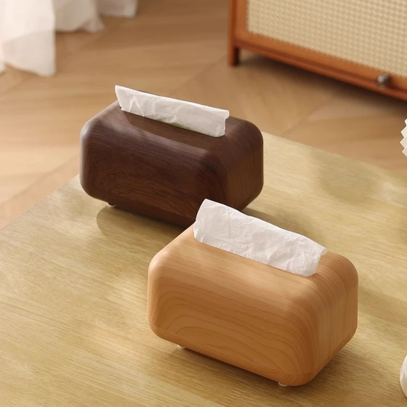 Creative Tissue Box Rectangular Hotel Homestay Paper Box Anti Slip Silicone Tissue Box