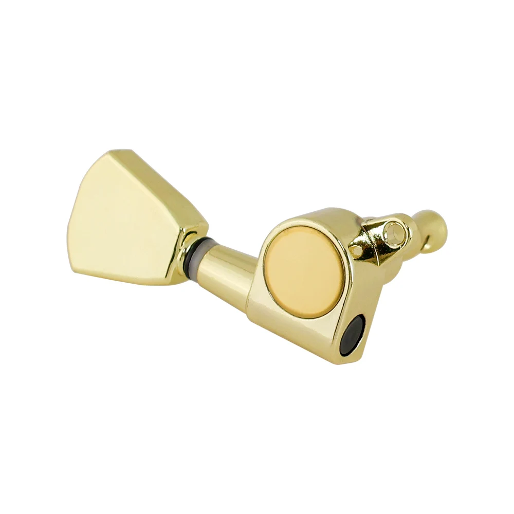 Quality Alloy Tuning Pegs 3R3L Machine Head Guitar Parts Gold Locking Kit for Acoustic Electric Guitar Accessories view 4