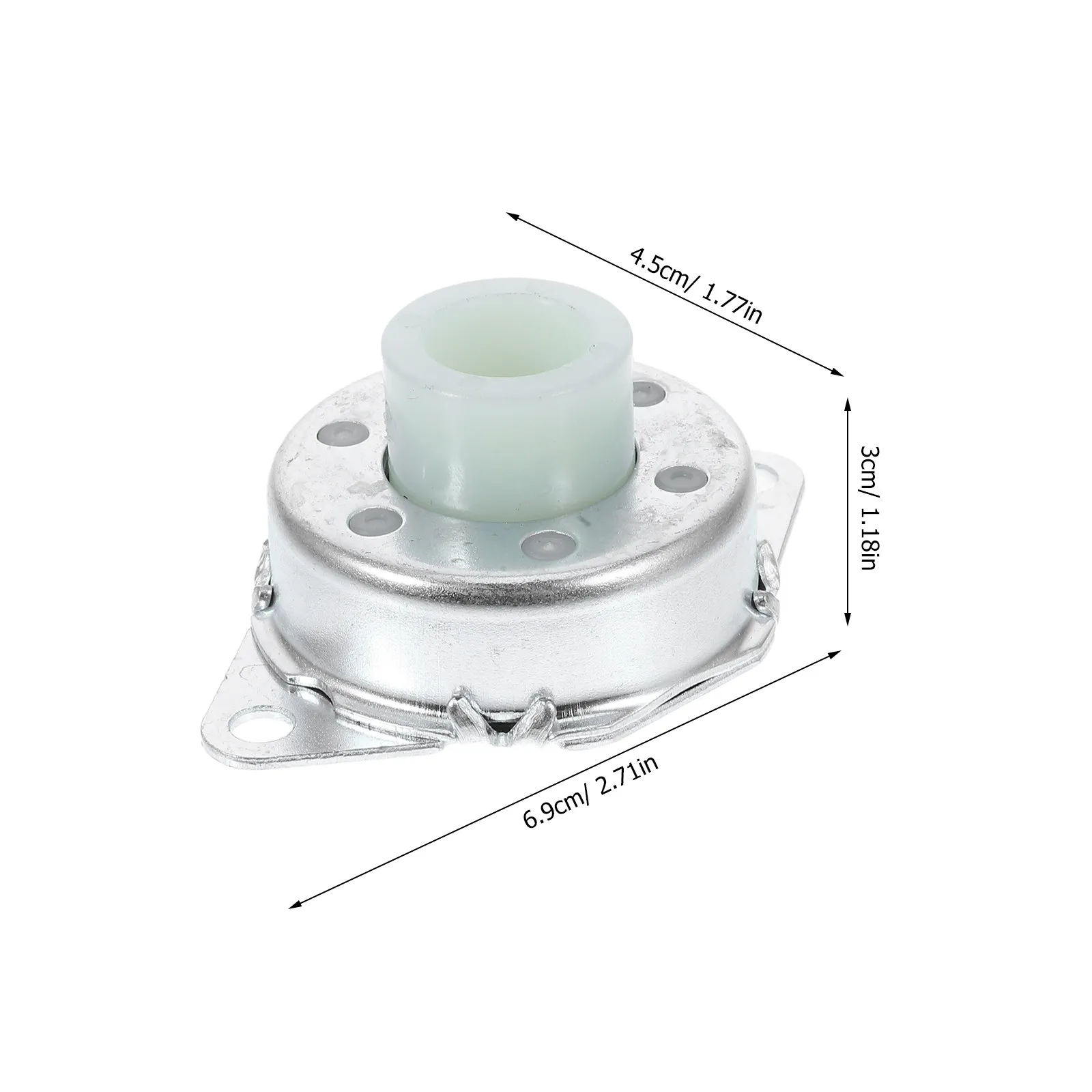 Auditorium Chair Seat Damper Bidirectional Round Steel Spring Silent Closing Device Heavy Duty Damper Theater Cinema Seat Repair