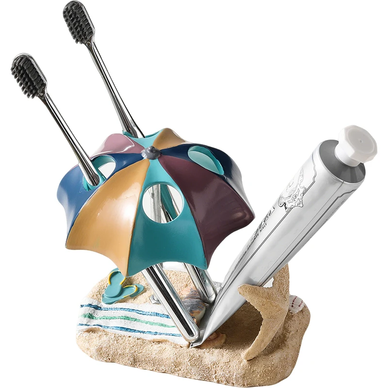 

Niche toothbrush holder light luxury dental appliance storage rack bathroom