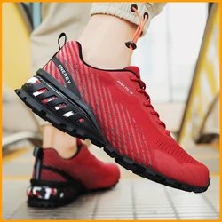 Xiaomi Youpin Sneakers Shock Absorbing Non Slip Running Trainers Athletic Light Breathable Mesh Hiking Shoes Men Sport Footwear