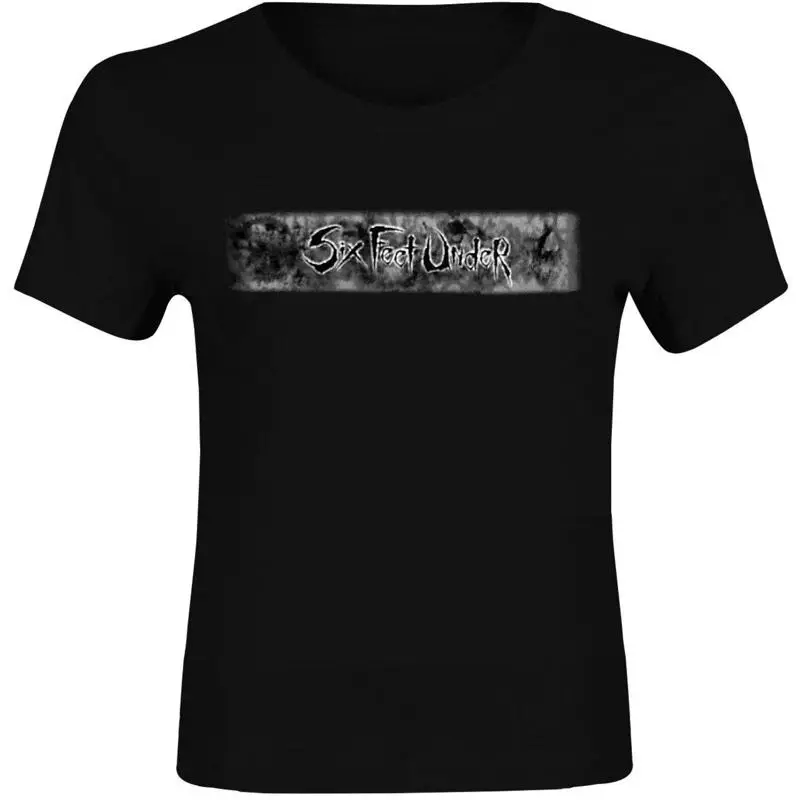 ستة أقدام تحت شعار القرص المضغوط BABYDOLL SHIRT LG New OOP أقصى مسكون أوندد