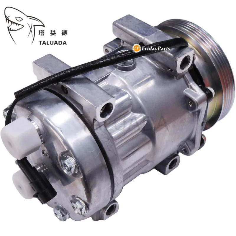 

87519620 A/C Compressor For T4020 T4030 T4040 T4050 T5050 T5060 TD5010 Tractor Heavy Equipment Parts High Quality