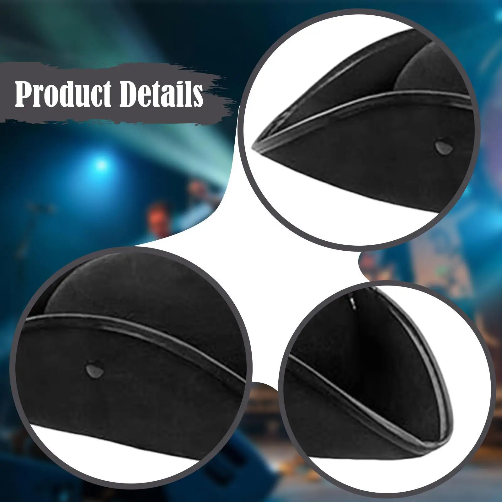 해적 모자 사진 소품 남녀 공용 헤드 드레스 장식 코스튬 액세서리 팬시 드레스 쇼 코스프레 무대 공연 파티 선물