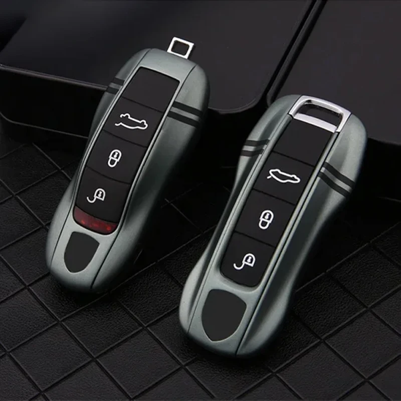 

For Porsche Macan modified key case 718 Cayenne key case Panamera key chain 911 key case