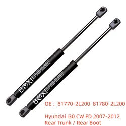 BOXI 2pcs Rear Boot Gas Spring Shock Lift Strut Support 817702L200 For Hyundai i30 CW FD 2007 - 2012 Estate Lift Struts