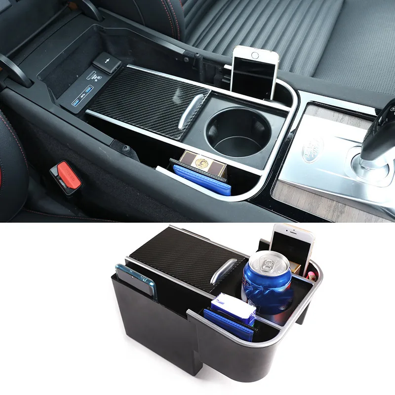 

For Land Rover Discovery Sport 2020-2023 ABS Car Center Console Armrest Box Multifunctional Storage Box Car Accessories