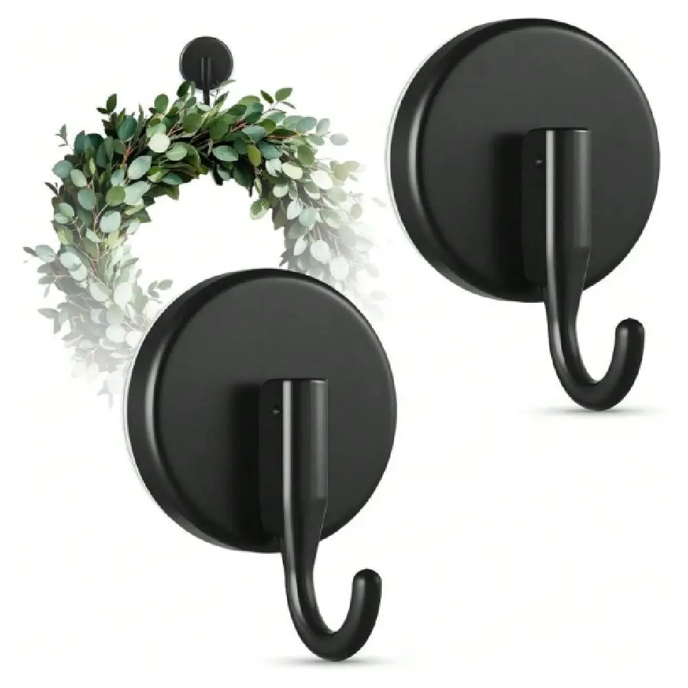 

Cup Wreath Hanger, Upgraded Reef Hook For Front Door Glass Window Over Door, Christmas Thanksgiving Halloween July 4th Easter V