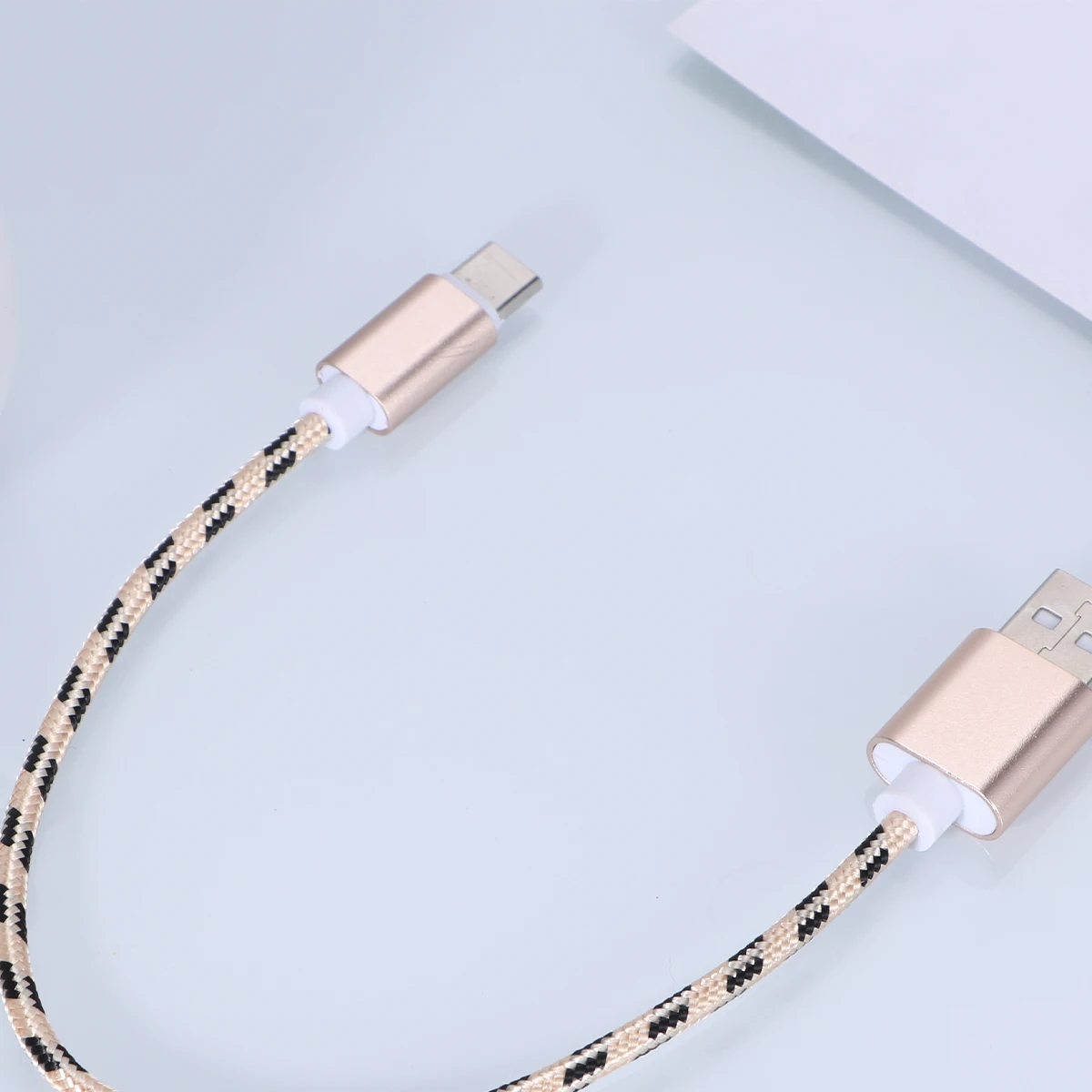

Tiger Pattern Charging Cable Usb Data Adaptable Cord Mobile Phone Chargers Cables