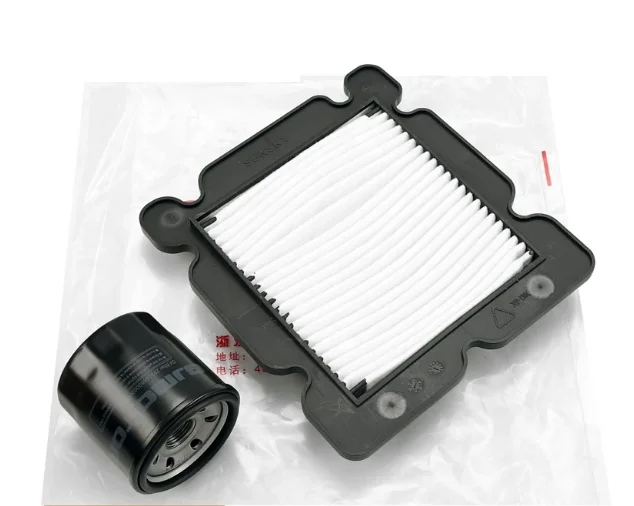 600cc Engine oil filter air cleaner for QJ600-12D/12B benelli QJMOTO SRV600 QJ600-12B SHAN ZHUI 600