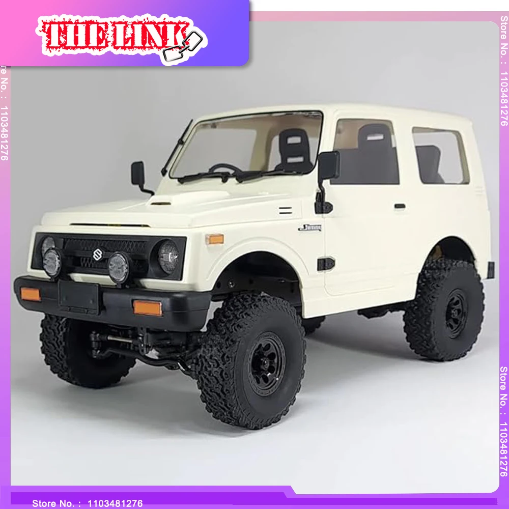 Thelink WPL 1:10 C74 C74-1 RC Car 2.4G Full Scale 4WD Climbing Car Off Road Vehicle C74 Pickup Truck Children Rc Toy Gift Remote