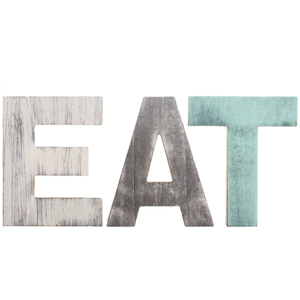 Набор из 3 деревянных подвесных украшений для стен: Экологичный декор для интерьера, гладкая поверхность, долговечный, для самостоятельного оформления стен