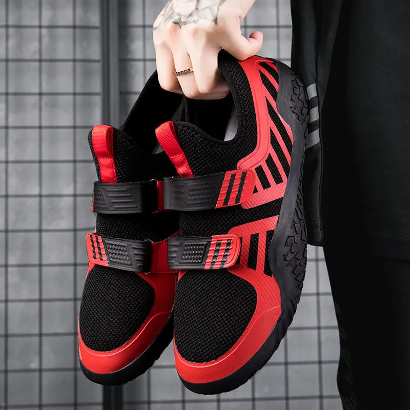 Professional Squat Shoe Men Women Weightlifting Shoes Non-slip Durable Hard Pull Shoe Fitness Training Sports Shoes Competition