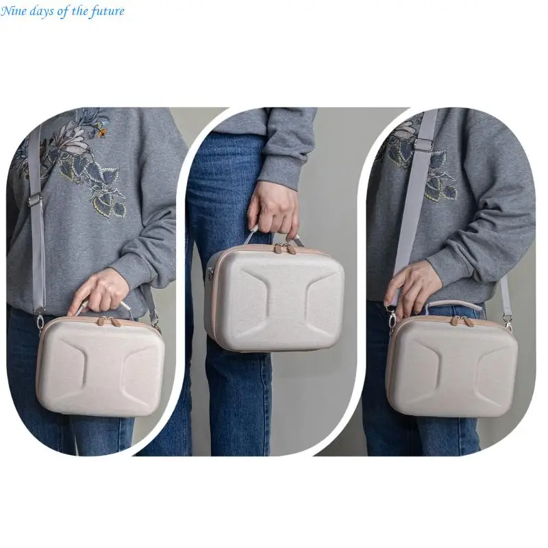 Hard EVA Carrying Case For Dock Printer With Reinforced Handles And Shockproof Design E65A