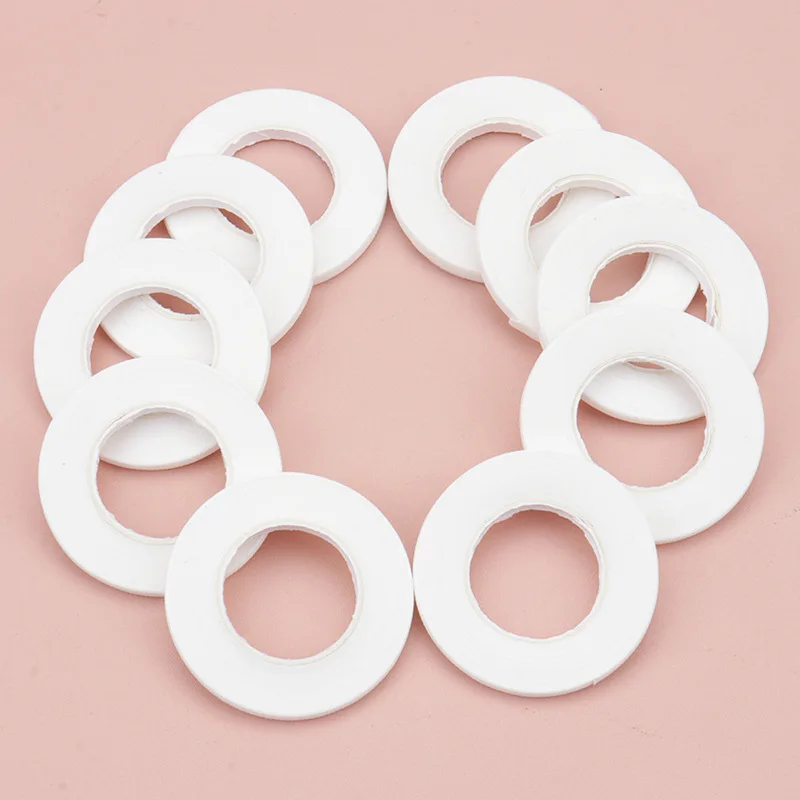 10 Rolls 4mm Japanese Eyelash Extension Isolation Tape Breathable Easy Tear Non-woven Tape for Lash Extension Makeup Tool