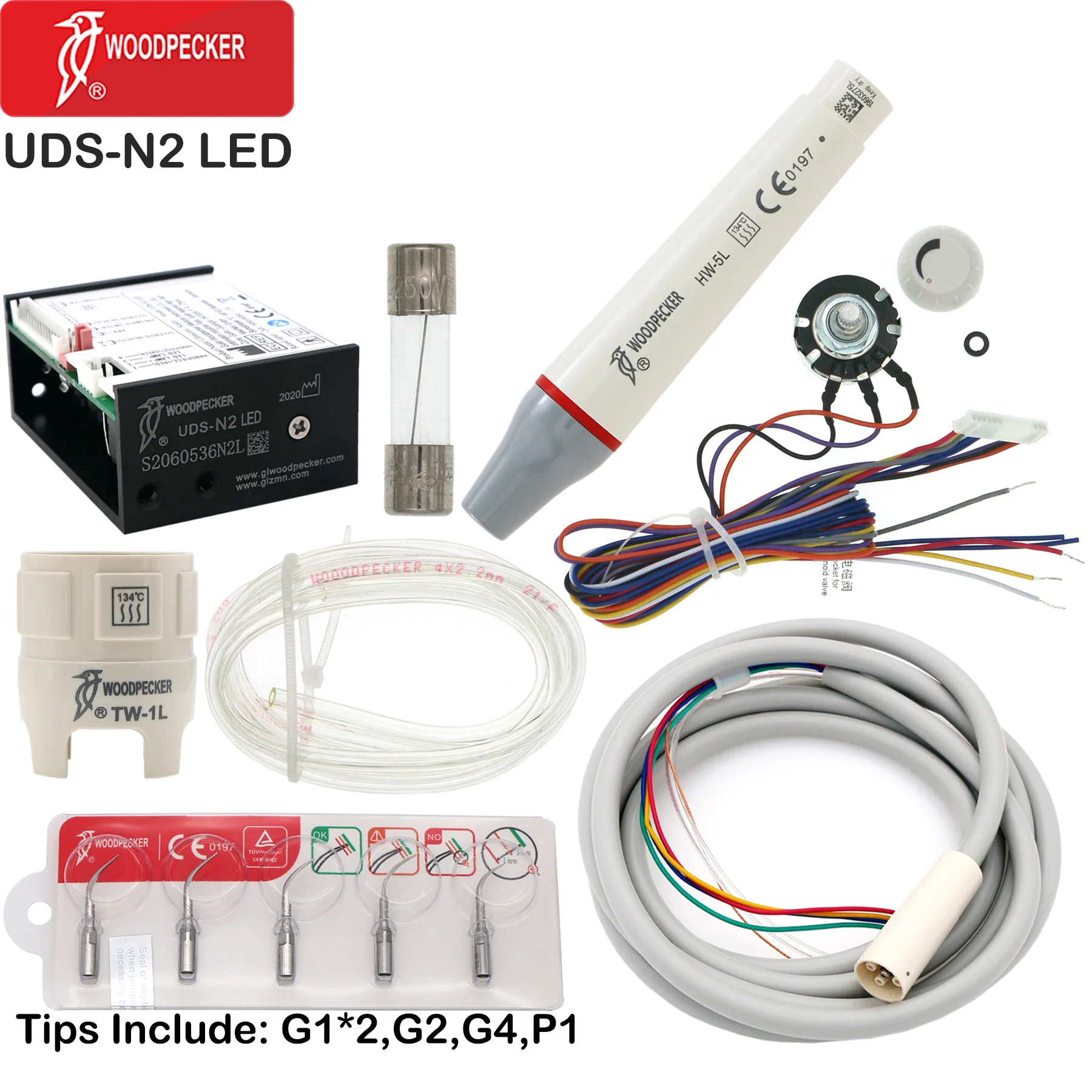 Woodpecker Dental UDS-N2 LED Ultrasonic Piezo Built in Scaler Maintenance parts