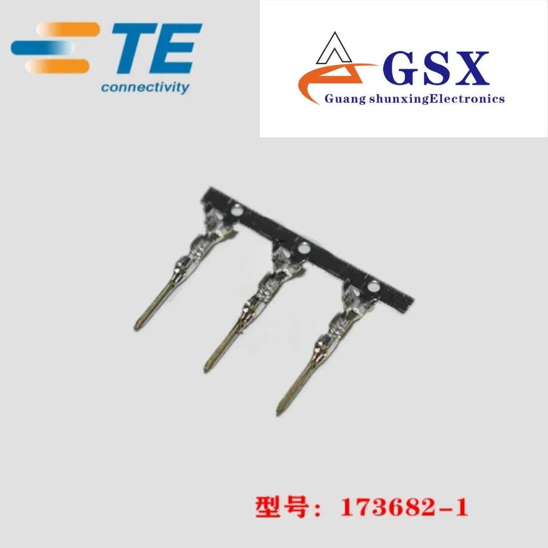 

TE AMP TECO 173682-1 Terminal 22-20AWG Pin Automotive Connector Genuine in Stock