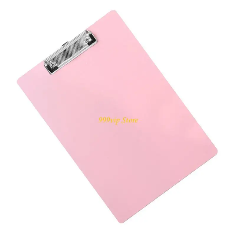 C90C 4Pcs Clipboard with Retactable Hanging Hook Stand Size Clipboard Metal Clip Clipboard 12x8Inch Writing Board for Office