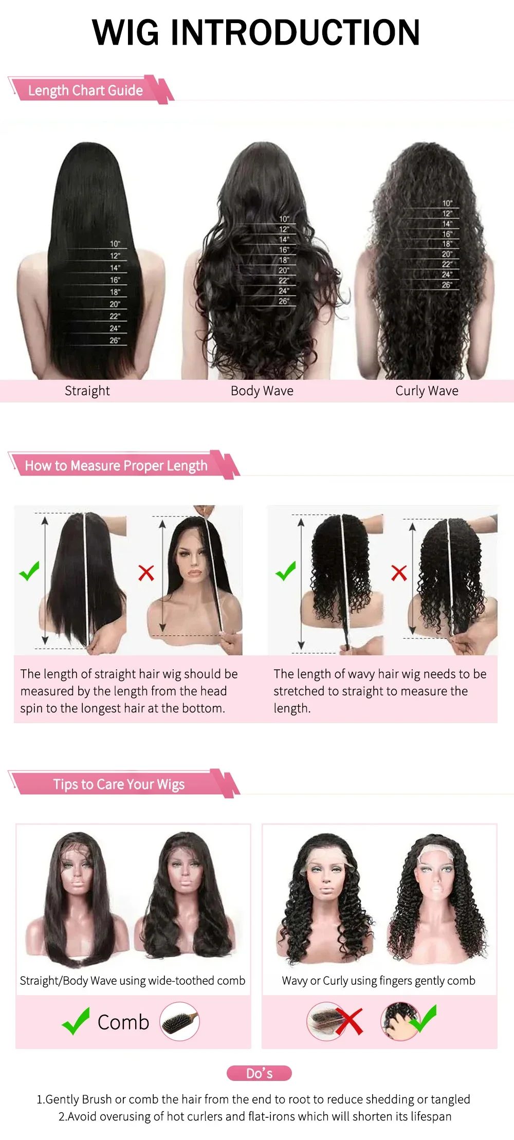 Water Wave Lace Closure Wig Image 11