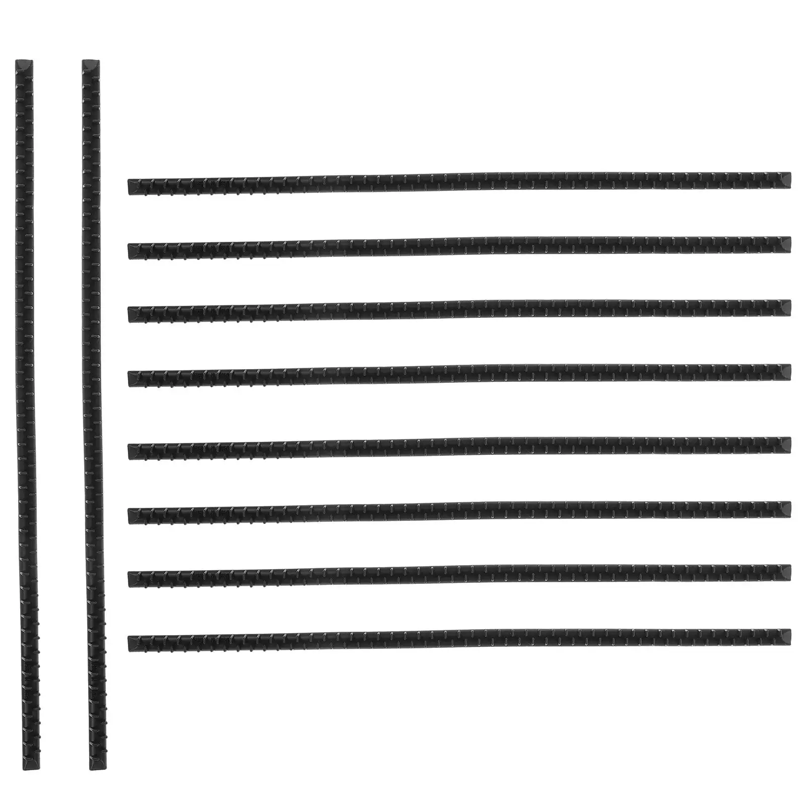 

10Pcs AntiSlip Hairband Teeth Strips Plastic Comb For Girls Hair Hoop Adhesive Grip SelfAdhesive Braiders Hairband Tooth Hair