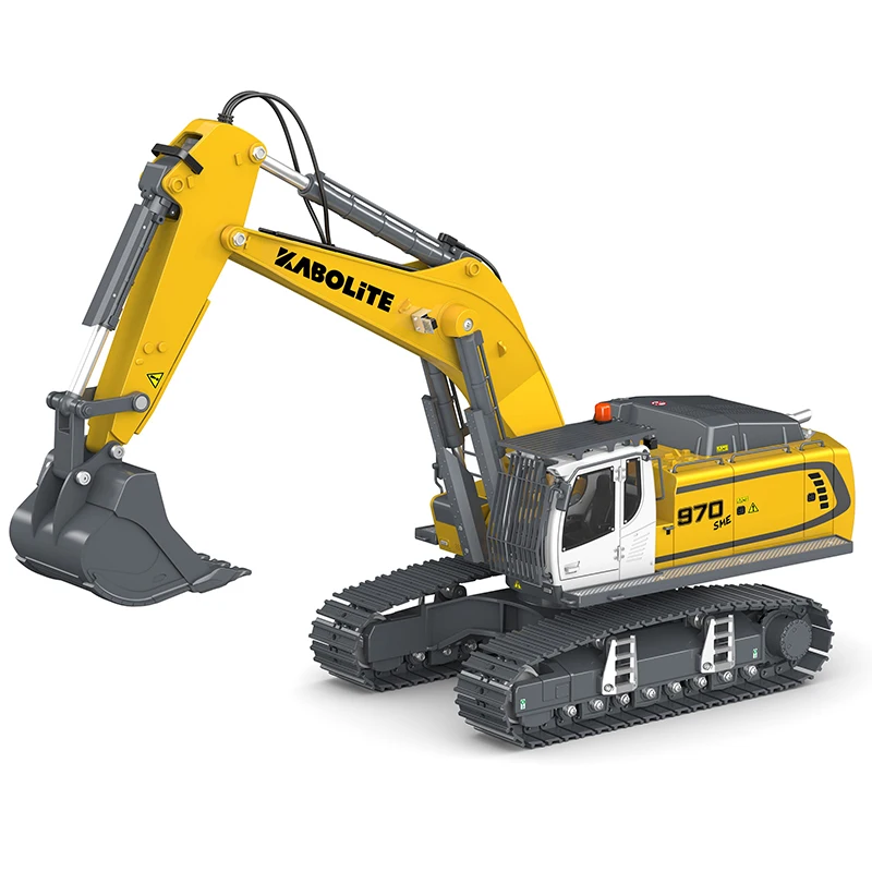 Novo com som luz grupo escavadeira parafuso versão de elevação cilindro elétrico de controle remoto k5901 rtr 1/18 rc escavadeira brinquedo