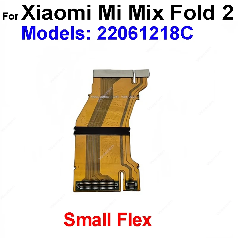 تدور محور الكابلات المرنة ل Xiaomi Mi Mix أضعاف Fold2 Fold3 أضعاف 2 3 LCD اللوحة الرئيسية موصل فليكس كابل استبدال إصلاح أجزاء