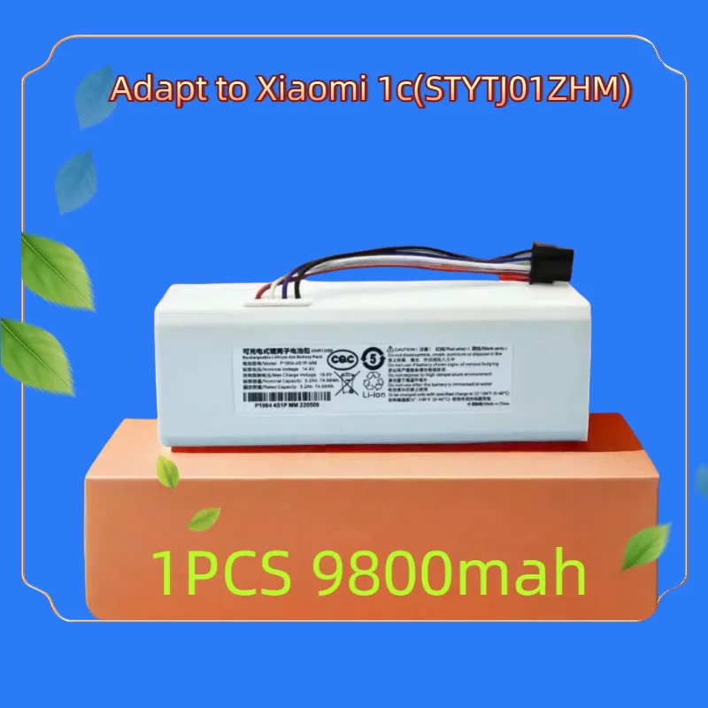 

Original 14.4V Replacement Battery for Robotic Vacuum Cleaner Compatible with Dreame F9 D9 L10 pro plus RLS3 RLS5 RLS5L RLS5D